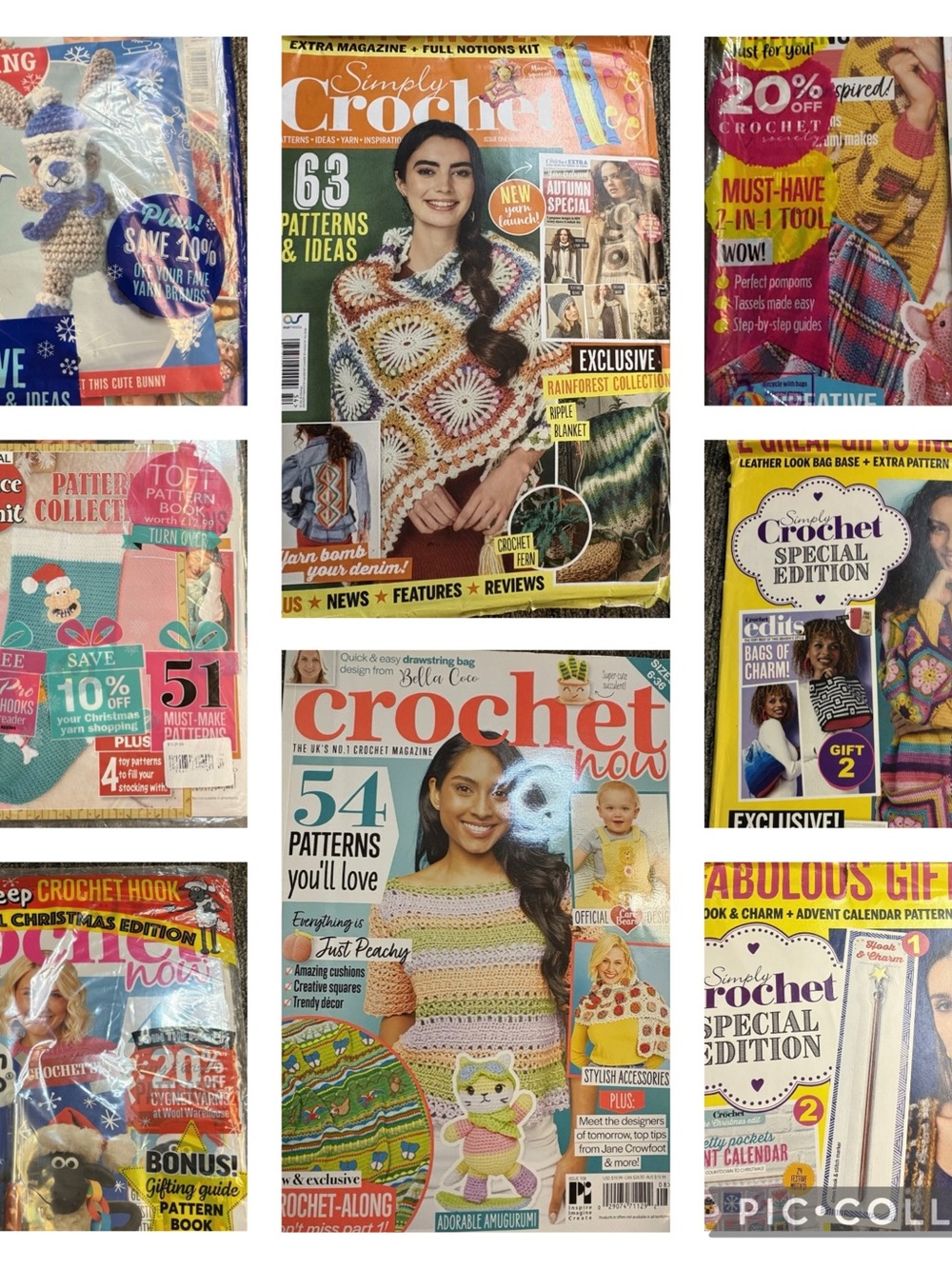 Crochet Magazines Bundle special editions simply crochet